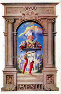 Moldavia Menu 1934